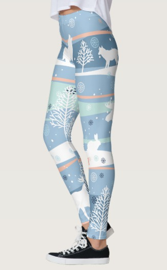 Winter Woodlands Leggings