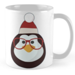 Penguin Hipster Mug